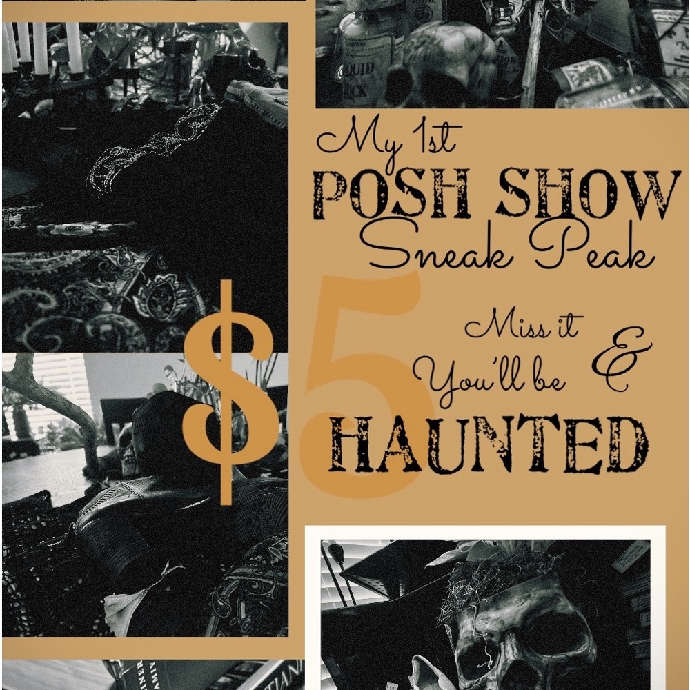 IT’S SHOWTIME | My 1st LIVE Posh Show | $5 Happy Haunts